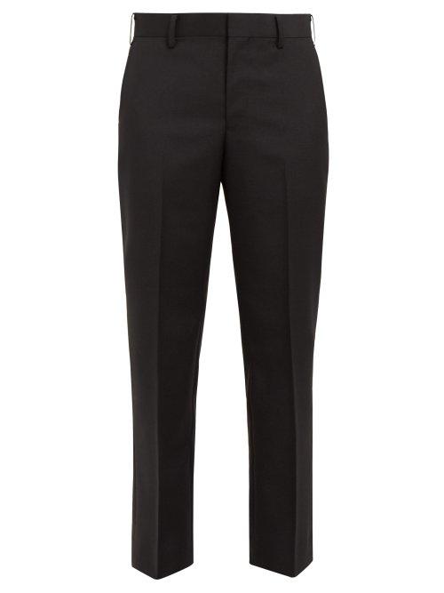 Matchesfashion.com Junya Watanabe - Slim Leg Tailored Trousers - Womens - Black