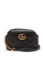 Ladies Bags Gucci - Gg Marmont Small Quilted-leather Cross-body Bag - Womens - Black