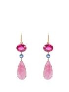Matchesfashion.com Irene Neuwirth - Rubellite, Tourmaline & Rose Gold Earrings - Womens - Rose Gold