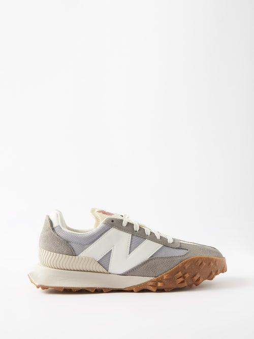 New Balance - Xc-72 Suede And Mesh Trainers - Mens - Grey