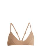 Dos Gardenias Wild Honey Racer-back Bikini Top