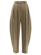 Matchesfashion.com See By Chlo - City High Rise Tailored Trousers - Womens - Beige