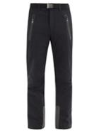 Matchesfashion.com Bogner - Tobi Belted Soft-shell Ski Trousers - Mens - Black