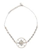 Matchesfashion.com Anissa Kermiche - Avalanche Diamond & 18kt White-gold Choker - Womens - White Gold