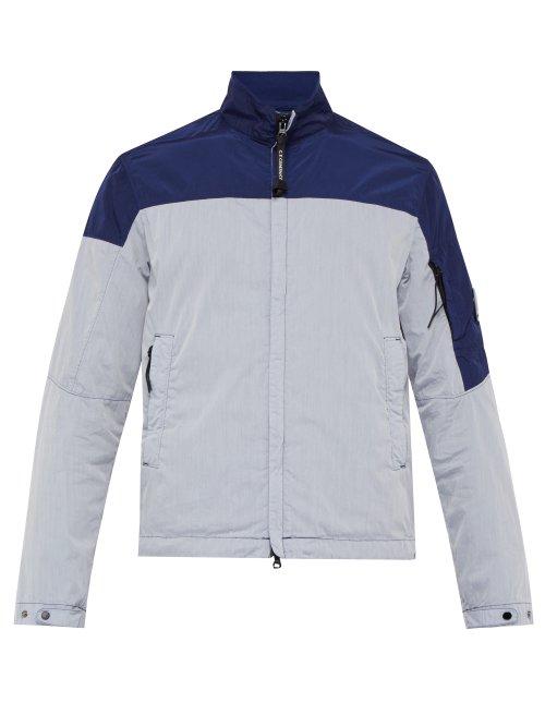 Matchesfashion.com C.p. Company - Colour Block Technical Jacket - Mens - Grey