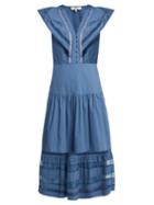 Matchesfashion.com Sea - Capri Cotton Dress - Womens - Blue