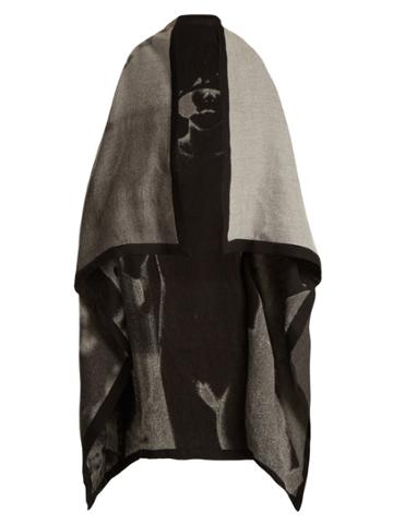 Mary Mccartney Dress Up-print Oversized Scarf