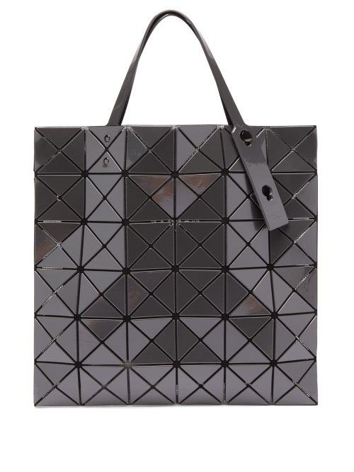 Bao Bao Issey Miyake - Lucent Pvc Tote Bag - Womens - Dark Grey