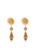 Dolce & Gabbana Filigree Clip-on Drop Earrings