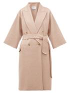 Matchesfashion.com Max Mara - Risorsa Wrap Coat - Womens - Light Pink