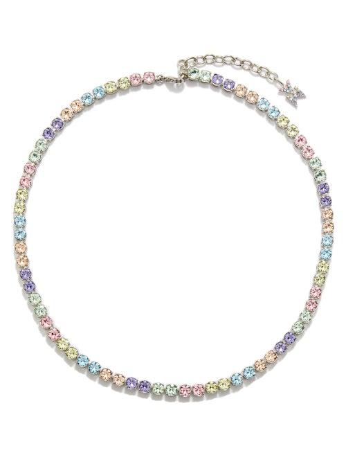 Amina Muaddi - Candy Rainbow Crystal Cup-chain Necklace - Womens - Multi