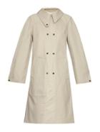Lemaire Compact Gabardine Long-sleeved Coat