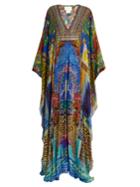 Camilla Bohemian Bounty-print Silk Maxi Dress