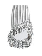 Caroline Constas Striped Ruffled-hem Pencil Skirt