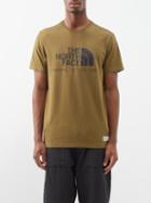 The North Face - Berkeley-print Cotton-jersey T-shirt - Mens - Dark Green