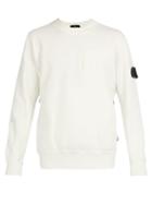 Matchesfashion.com Stone Island Shadow Project - Crew Neck Cotton Sweatshirt - Mens - White