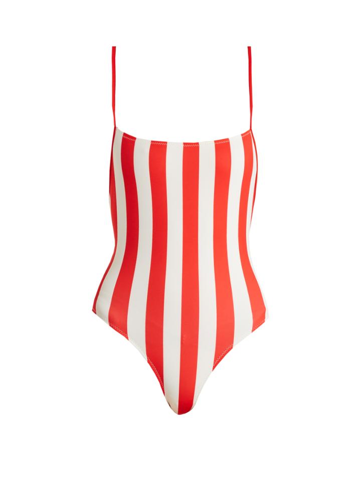 Solid & Striped The Chelsea Striped Swimsuit