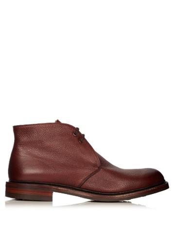 Cheaney Shackleton Shearling-lined Leather Boots
