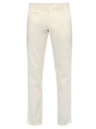 Matchesfashion.com Barena Venezia - Slim Fit Linen Blend Trousers - Mens - White