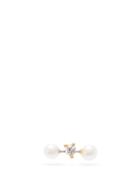 Matchesfashion.com Delfina Delettrez - 18kt Gold & Diamond Single Earring - Womens - Yellow Gold