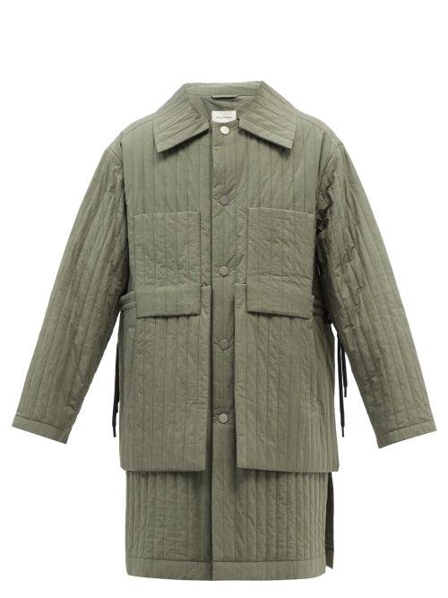 Craig Green - Quilted-cotton Parka - Mens - Green