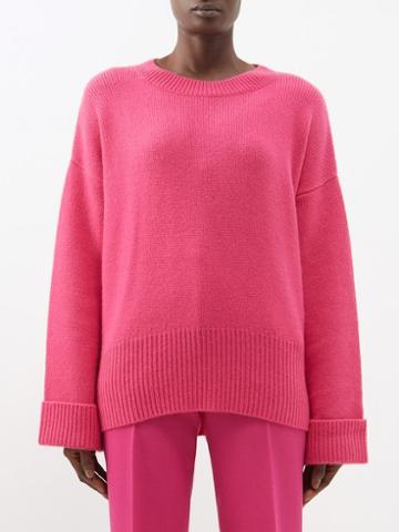 Arch4 - Knightsbridge Oversized Cashmere Sweater - Womens - Fuchsia