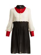 Undercover Peter Pan-collar Chiffon Dress