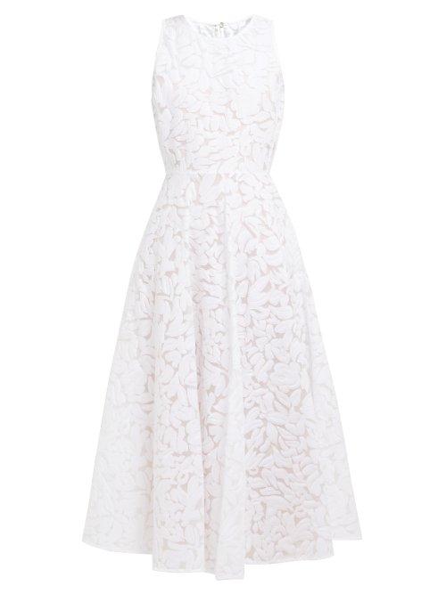 Matchesfashion.com Max Mara Studio - Lugano Dress - Womens - White