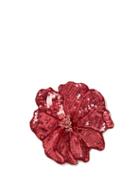 Matchesfashion.com Racil - Sequin Embellished Flower Brooch - Womens - Pink