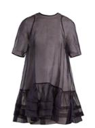 Cecilie Bahnsen Aylin Ruffle-trimmed Cotton-organdy Top