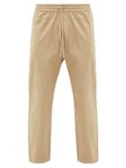 Matchesfashion.com Barena Venezia - Bativoga Drawstring-waist Cotton-blend Trousers - Mens - Beige