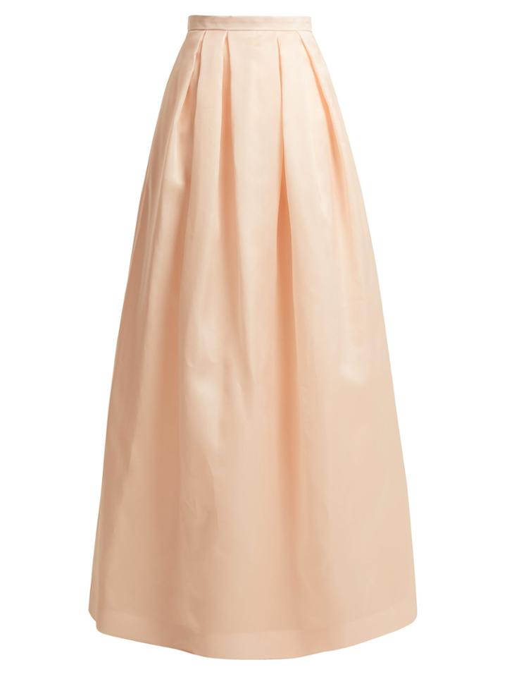 Andrew Gn Full Silk-organza Skirt