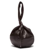 Matchesfashion.com Lemaire - Ball Leather Clutch - Womens - Dark Brown