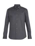 Matchesfashion.com Ermenegildo Zegna - Printed Cotton Shirt - Mens - Navy Multi