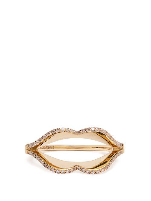 Matchesfashion.com Raphaele Canot - Omg! Diamond & Yellow Gold Ring - Womens - Gold