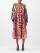 Rianna + Nina - Souzani Embroidered Cotton Dress - Womens - Multi
