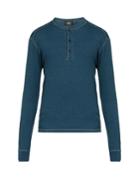 Rrl Long-sleeved Cotton Henley T-shirt