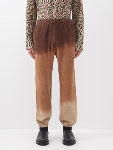 Noma T.d - Hand Dyed Twist Pants - Mens - Brown Multi