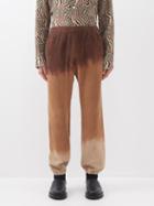 Noma T.d - Hand Dyed Twist Pants - Mens - Brown Multi