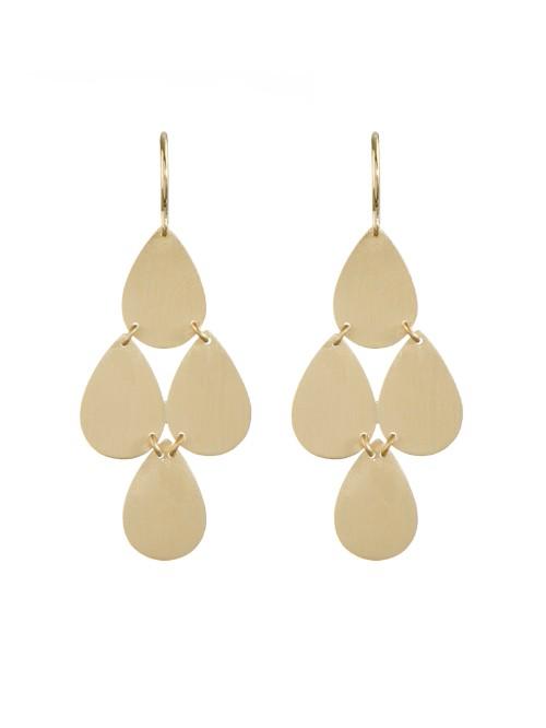 Irene Neuwirth Yellow-gold Chandelier Earrings