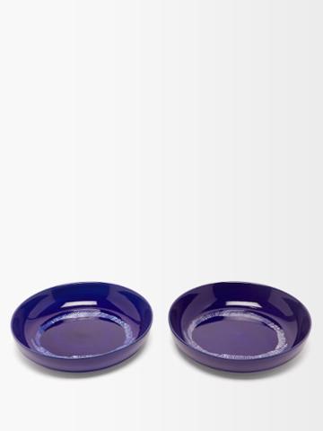 Serax - X Ottolenghi Set Of Two Feast Plate - Blue White