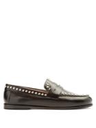 Isabel Marant Fenzay Stud-embellished Leather Loafers