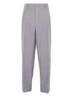 Matchesfashion.com Marni - Wide Leg Wool Trousers - Mens - Grey