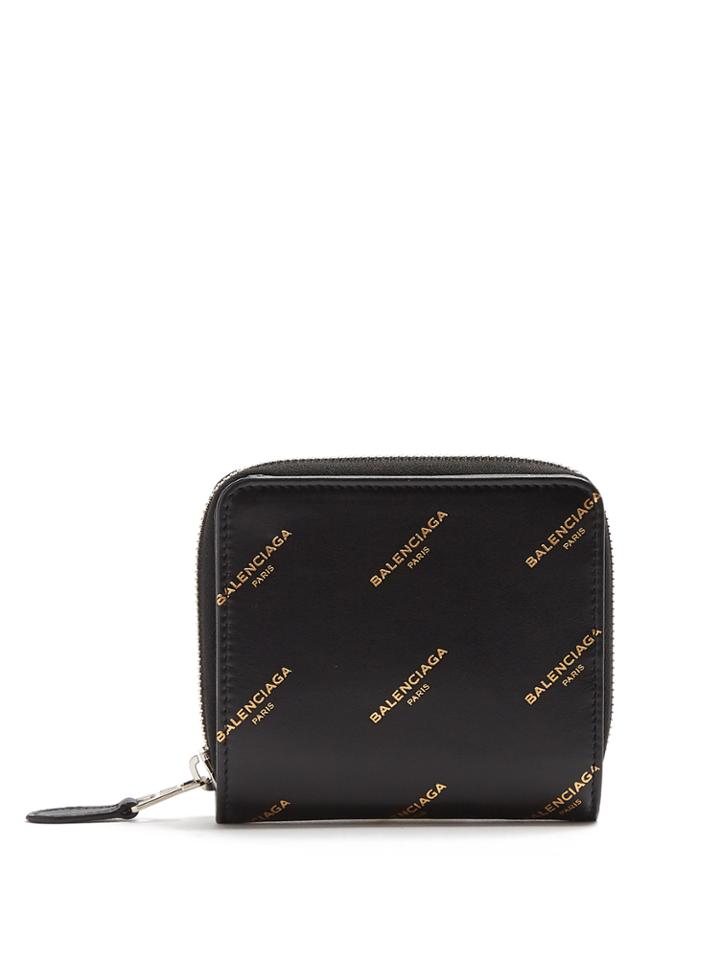 Balenciaga Bazar Billfold Zip-around Wallet