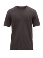 Matchesfashion.com Jacques - Bonded Seam Jersey Performance T Shirt - Mens - Black