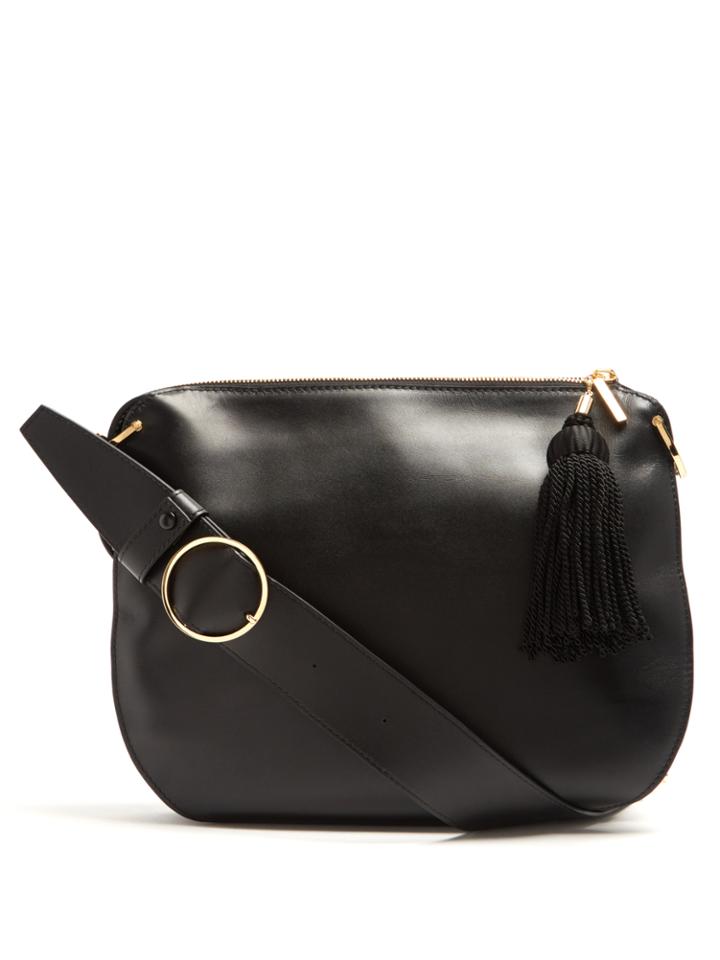 Hillier Bartley Tassel Leather And Suede Shoulder Bag