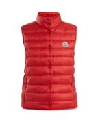 Matchesfashion.com Moncler - Liane Quilted Down Gilet - Womens - Red
