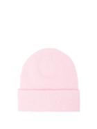 Matchesfashion.com Acne Studios - Pilled Wool Blend Beanie Hat - Mens - Pink