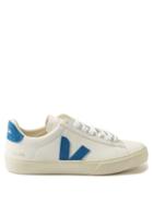 Veja - Campo Leather Trainers - Womens - Blue White