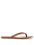 Matchesfashion.com Gianvito Rossi - Mid-strap Leather Sandals - Womens - Tan